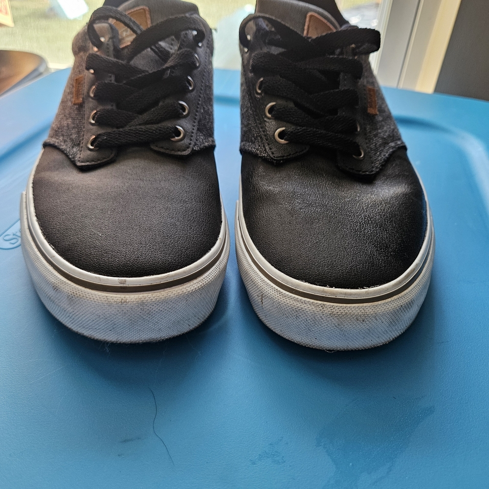 Vans Black and Brown Men's Sneakers - Picture 7 of 13